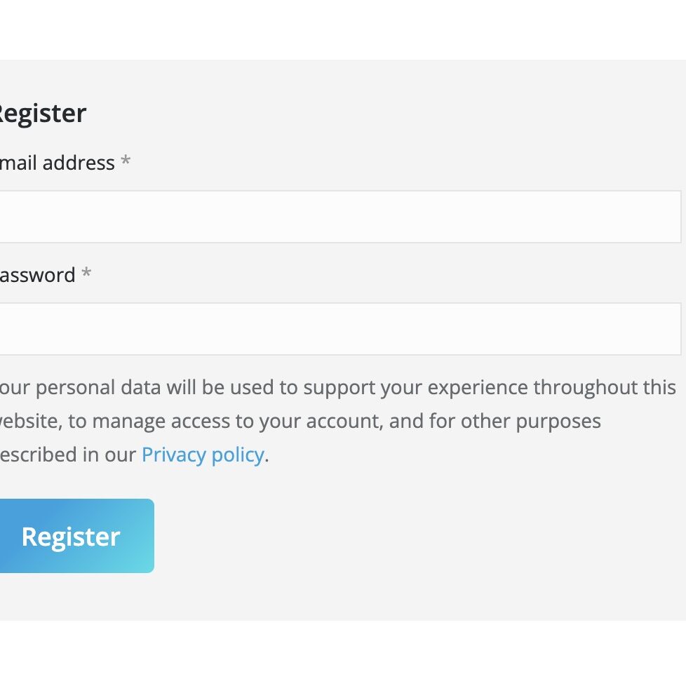 Membership Registration