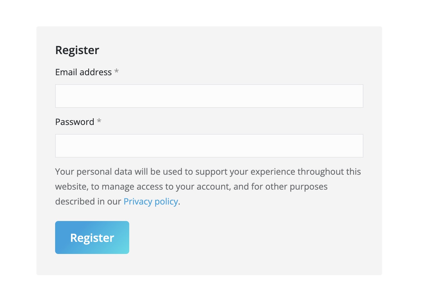 Membership Registration