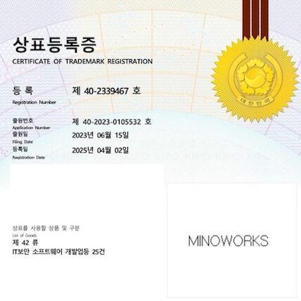 minoworks 상표권